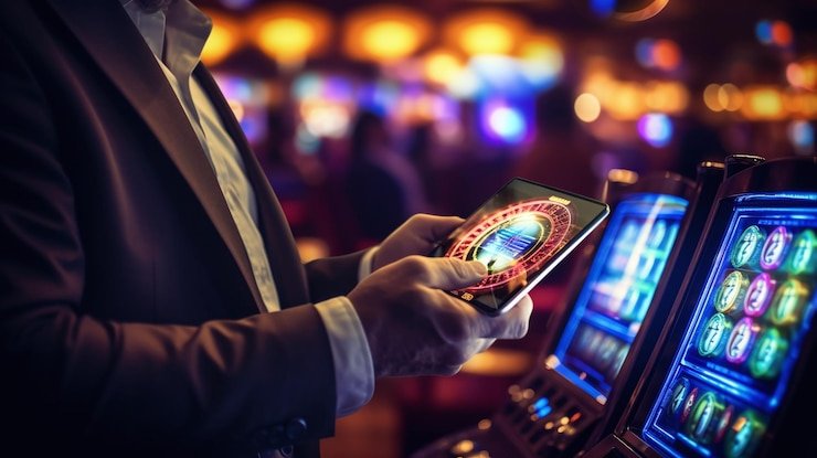Comparison view of different slot game providers available in the bonus casino lobby